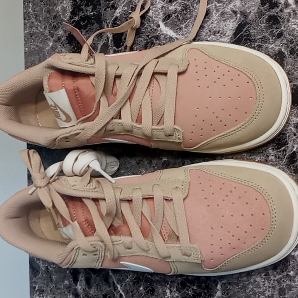 Men's Nike Dunk Low Retro SE Hemp/pale Ivory Size 8 Brand New Sneakers - Picture 2 of 7